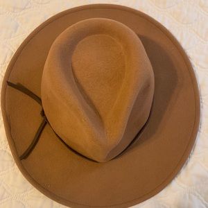 Tan Brimmed Hat